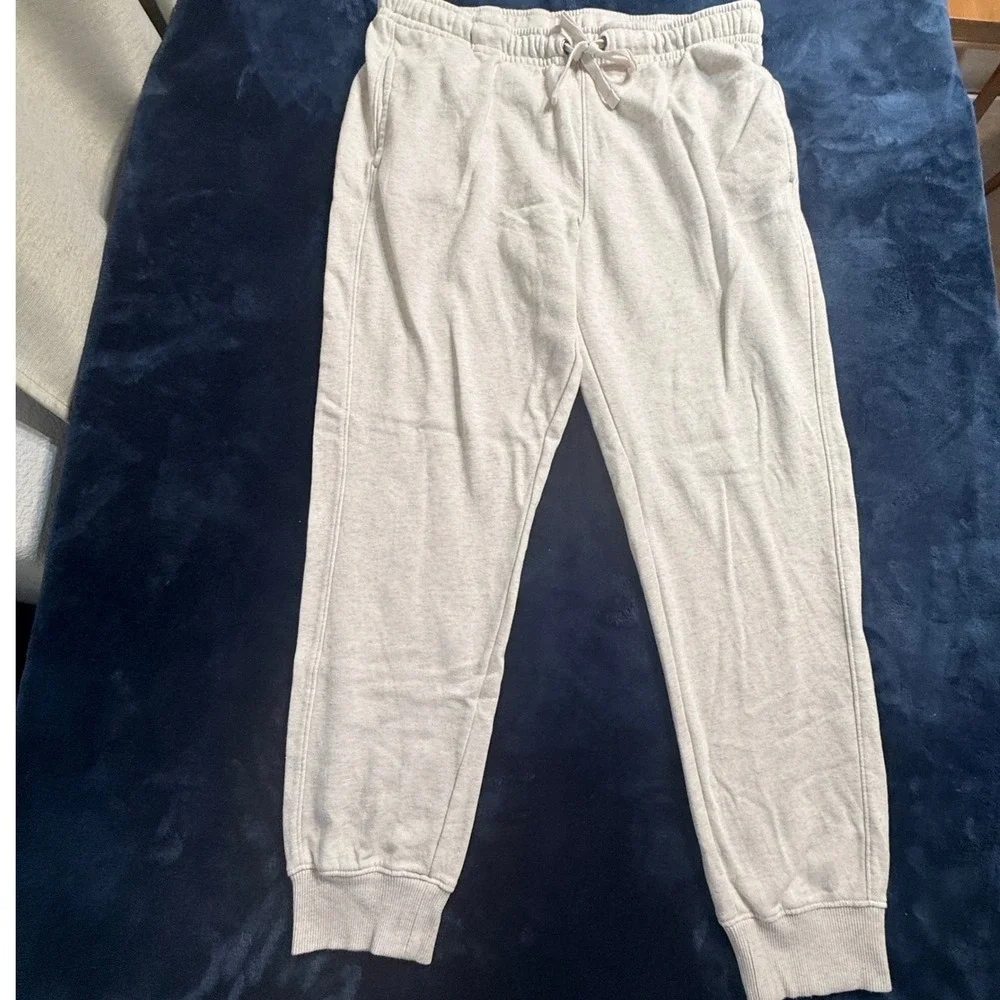 Men Large Jogger Pants Heather Sweatpants COZY LOUNGE GYM SPORTY NORMCORE STREET